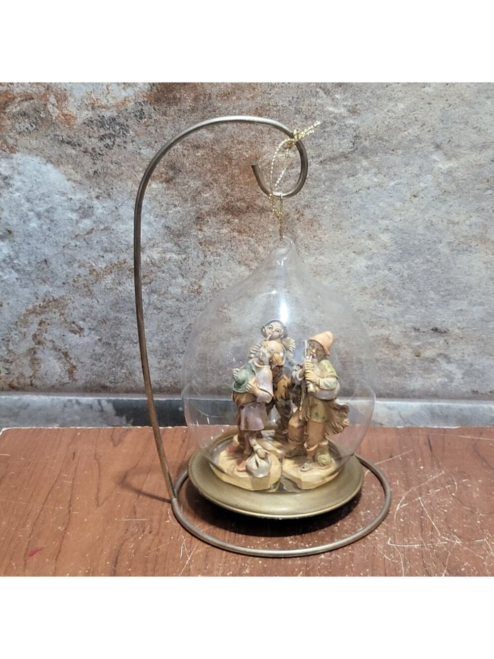 Vintage Fontanini Happy Travelers Ornament 1992